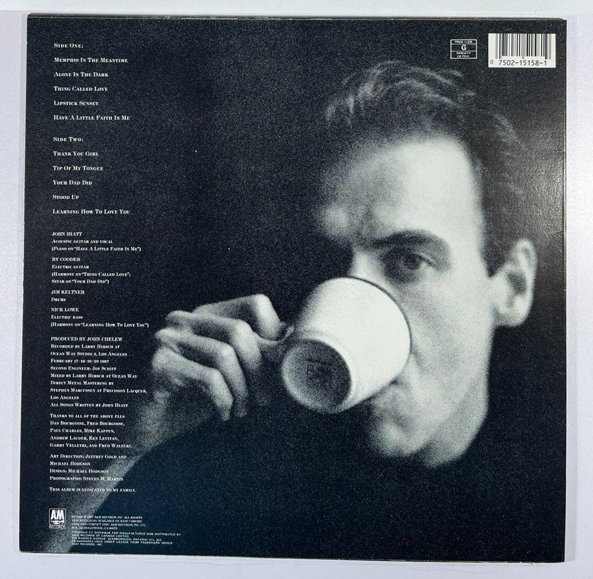 Dischi in vinile: LP: JOHN HIATT  (1987) – Nuovo (secondo la descrizione) da Frenkendorf venduto da Yard-Sale-2000 1
