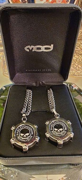 Harley-Davidson Catenine: Original Harley Davidson Halsketten, 2 Stück – Usato da Kaufdorf venduto da Nati-Nati