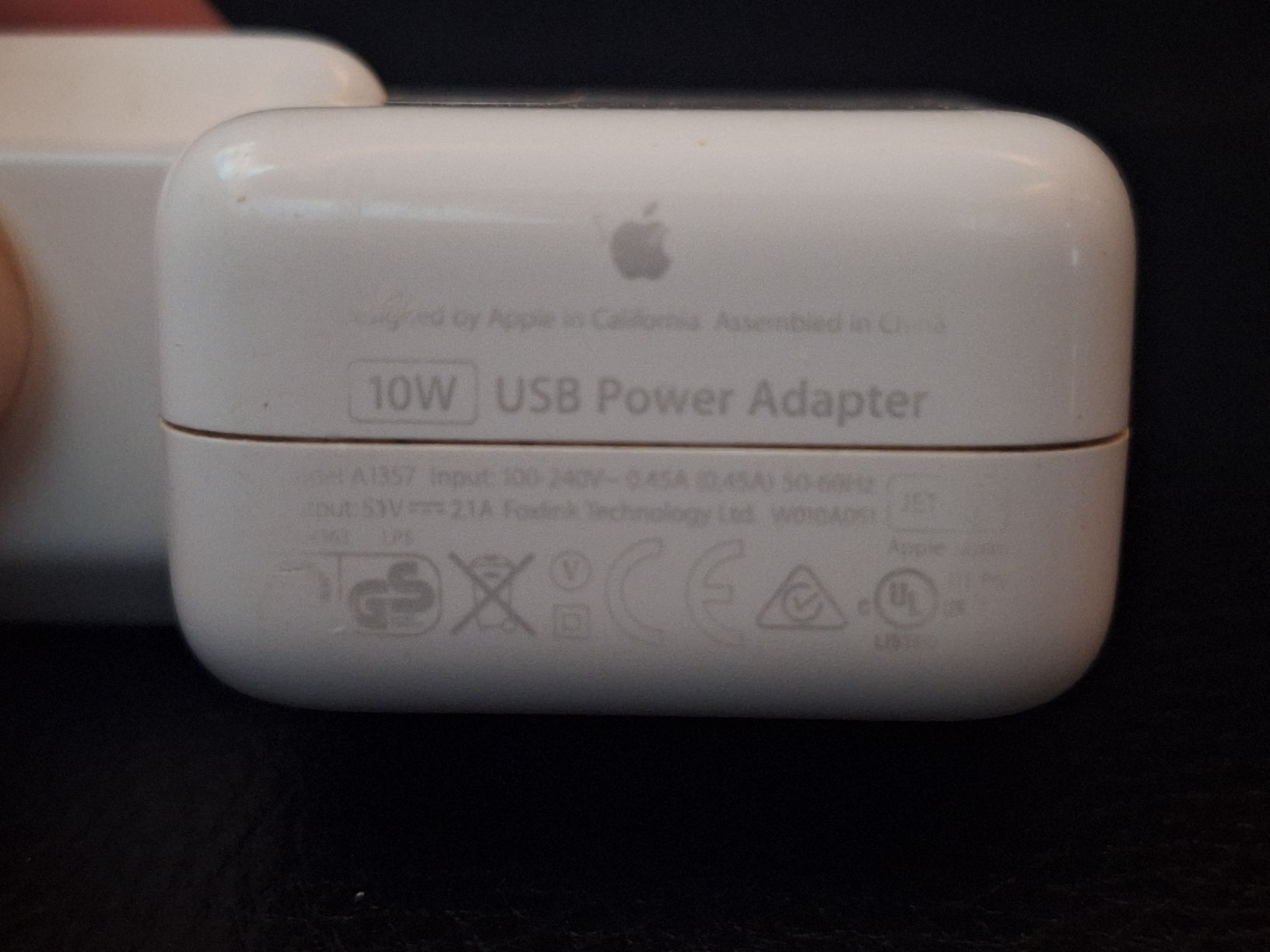 Apple Caricabatterie: Adaptateur secteur USB Apple 10W blanc – Usato da Tannay venduto da v1n1p00h 2