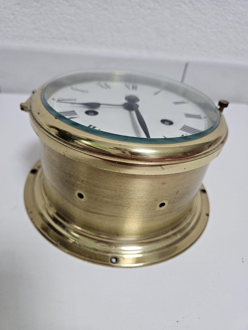 Orologi: Schiffsuhr Schatz Messing Gehäuse  – Usato da Schlieren venduto da Bestleo 1