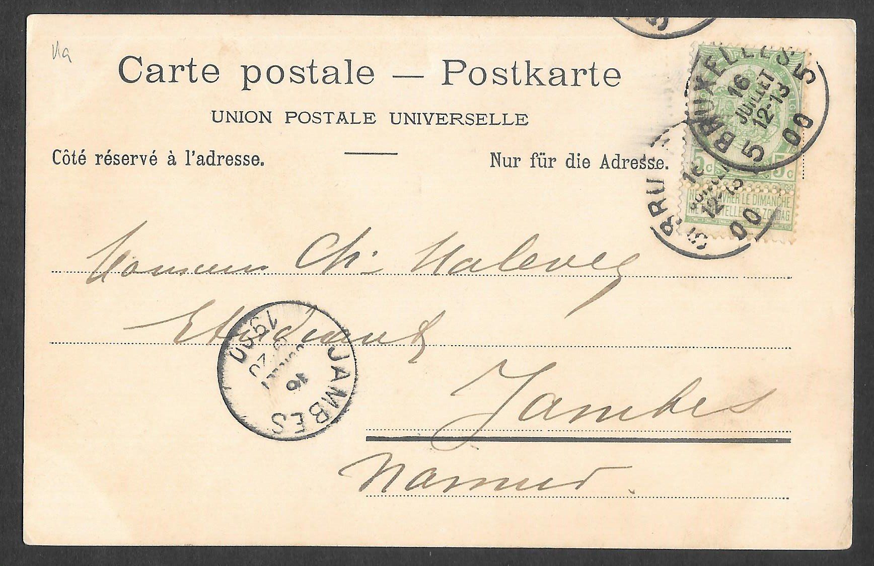 Cartoline postali: Berner Oberland Alpenlandschaft mit Tracht – Usato da Olten venduto da clotaldi 1