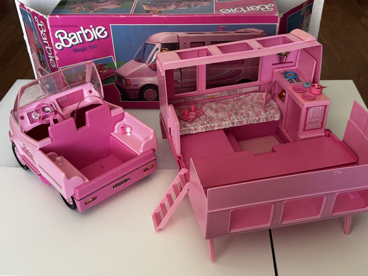 Mattel Spielhäuser: Barbie Magic Van / Vintage 1990er mit OVP – Gebraucht aus Bern von Kim_456 1