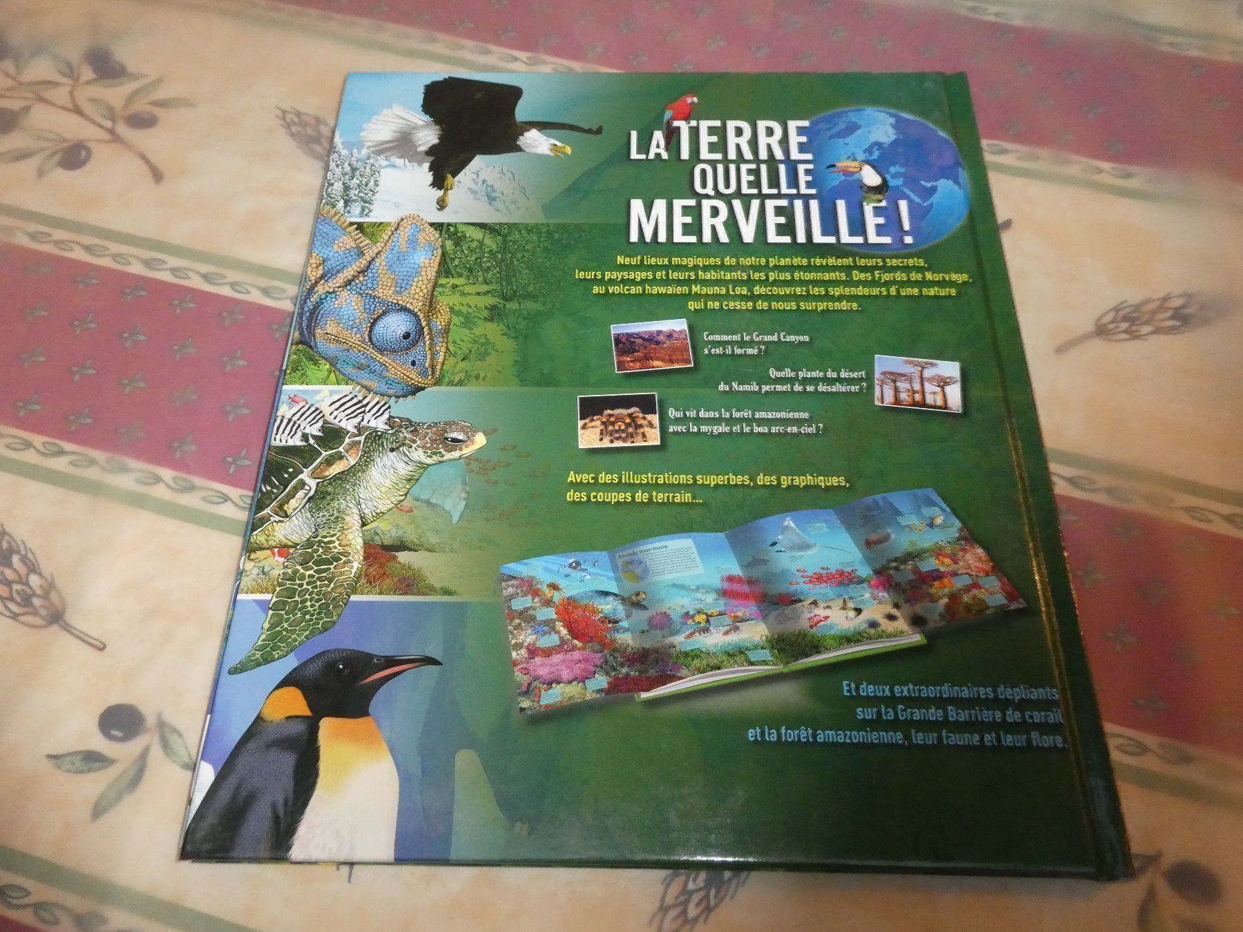 Bücher: La terre quelle merveille – Neu (gemäss Beschreibung) aus Troistorrents von Marion70 2