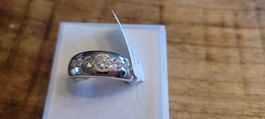 s.Oliver Damen Ring 925er Silber Zirkonia Größe 60/19
