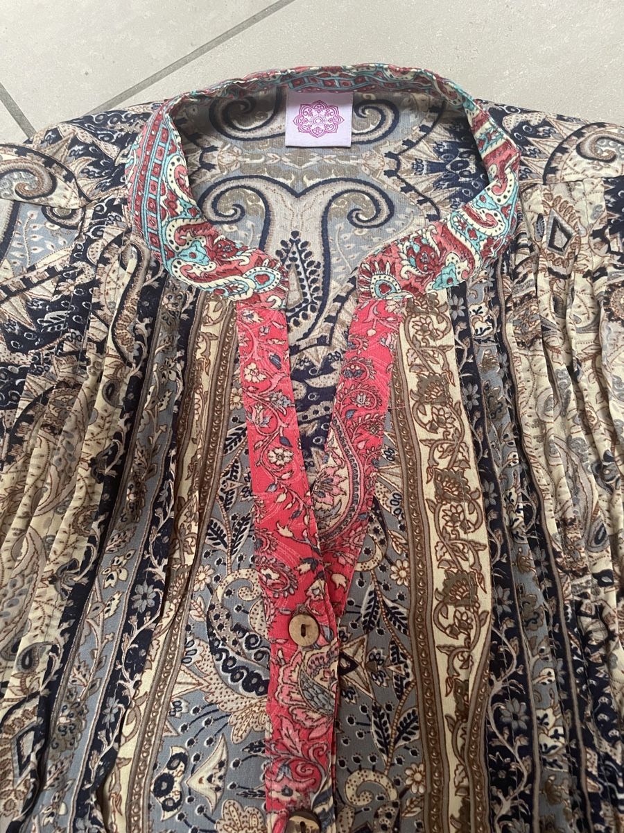 Vestiti: Bohokleid / Tunika mit Seidenanteil – Nuovo (secondo la descrizione) da Sigriswil venduto da ck56 3