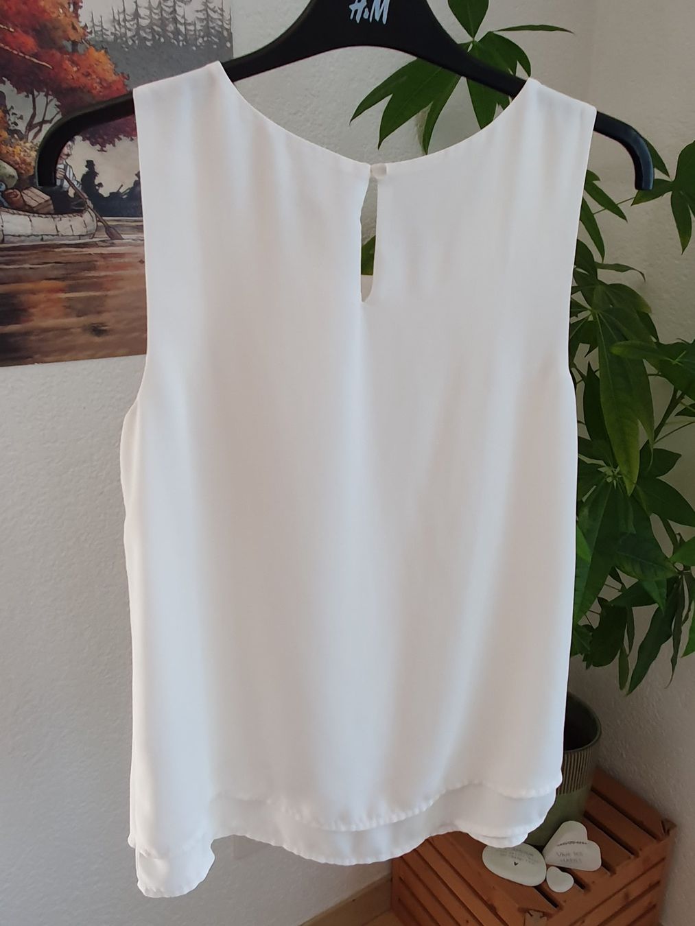 Zalando Tops: Top blanc Zalando taille XS – Gebraucht aus Courroux von sv235 1