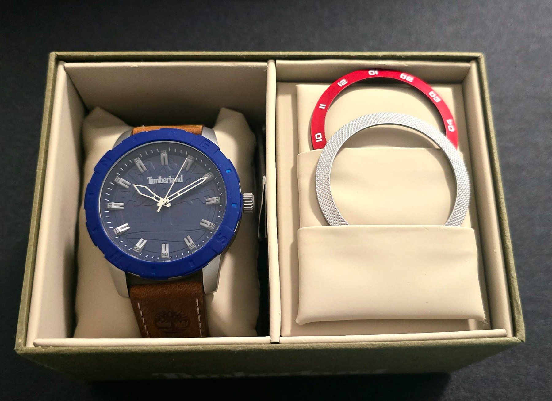 Certina Orologi: NEU TIMBERLAND PEPSI Full Set BOX – Nuovo e nell'imballaggio originale da Neftenbach venduto da Taschen-Uhren 8