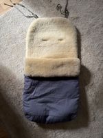 Lammfell-Fusssack für Kinderwagen