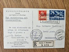 Flugmeeting ZH 1927 für 9.-- (Kat 50.--+)