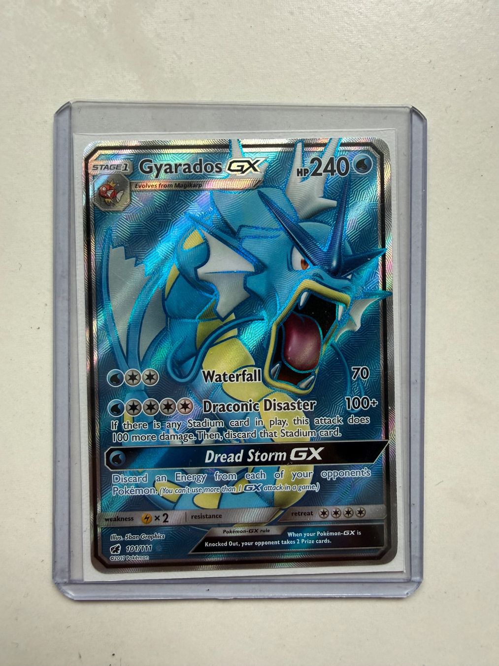 Pokémon Carte collezionabili: Gyarados GX #101 – Usato da Buochs venduto da Timo.aj15
