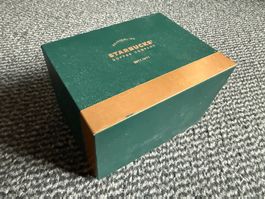 Sehr schöne & hochwertige Starbucks-Box in Karton, GrünGold