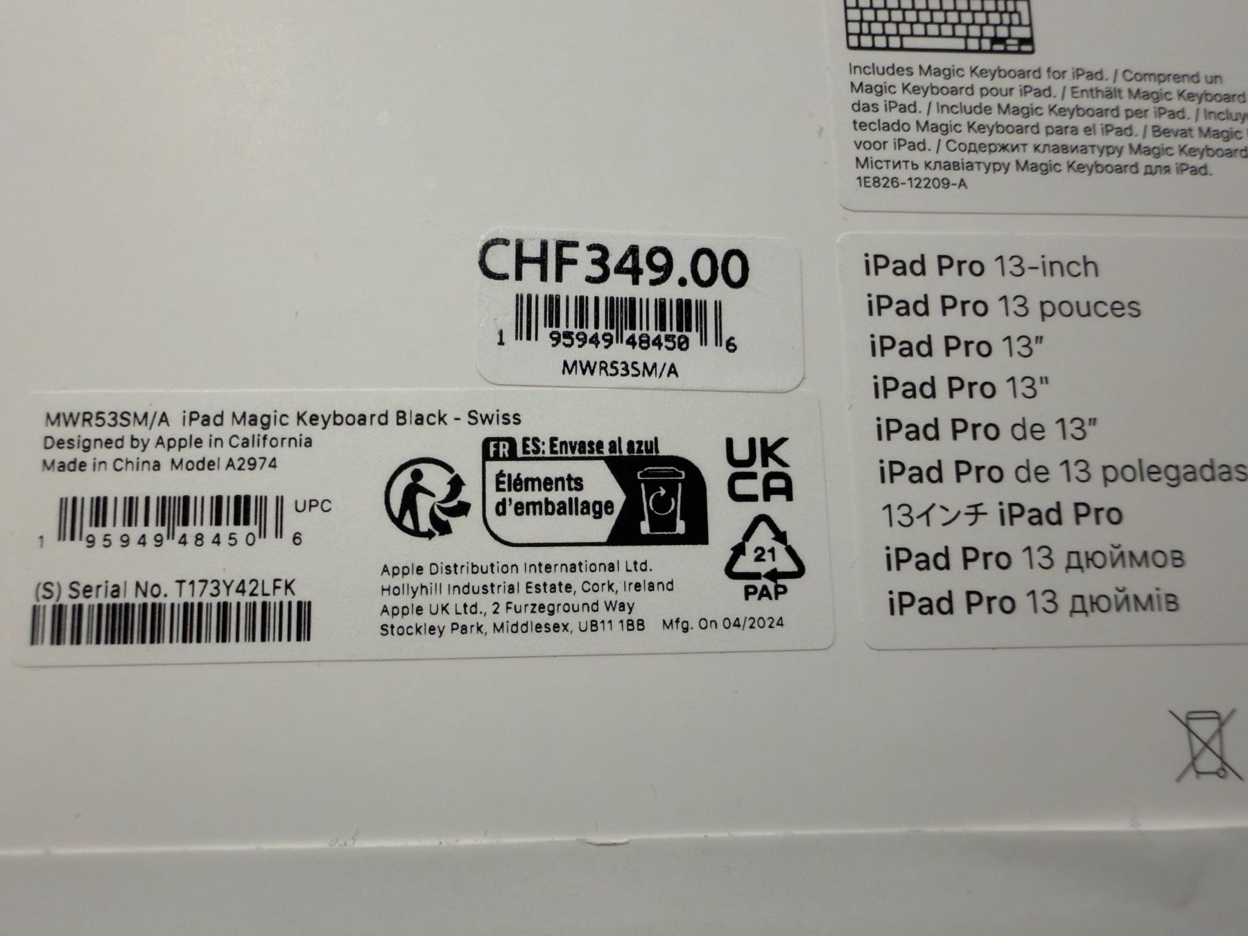 Apple Tastaturen: APPLE MAGIC KEYBOARD – Gebraucht aus Zürich von Roma2000 5