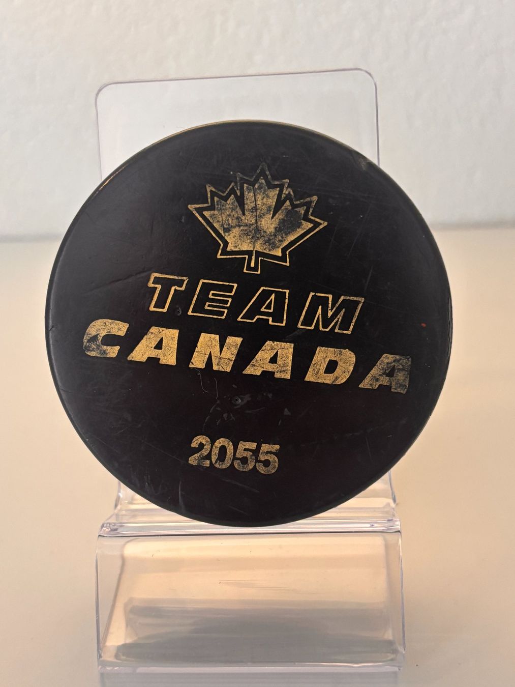 Palloni: Eishockey Puck Canada Team 2050 – Usato da Binningen venduto da samorga21
