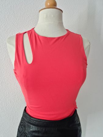 TOP COMMA 34 XS , TOLL MIT LEDERROCK ROCK JUPE HOSE JEANS