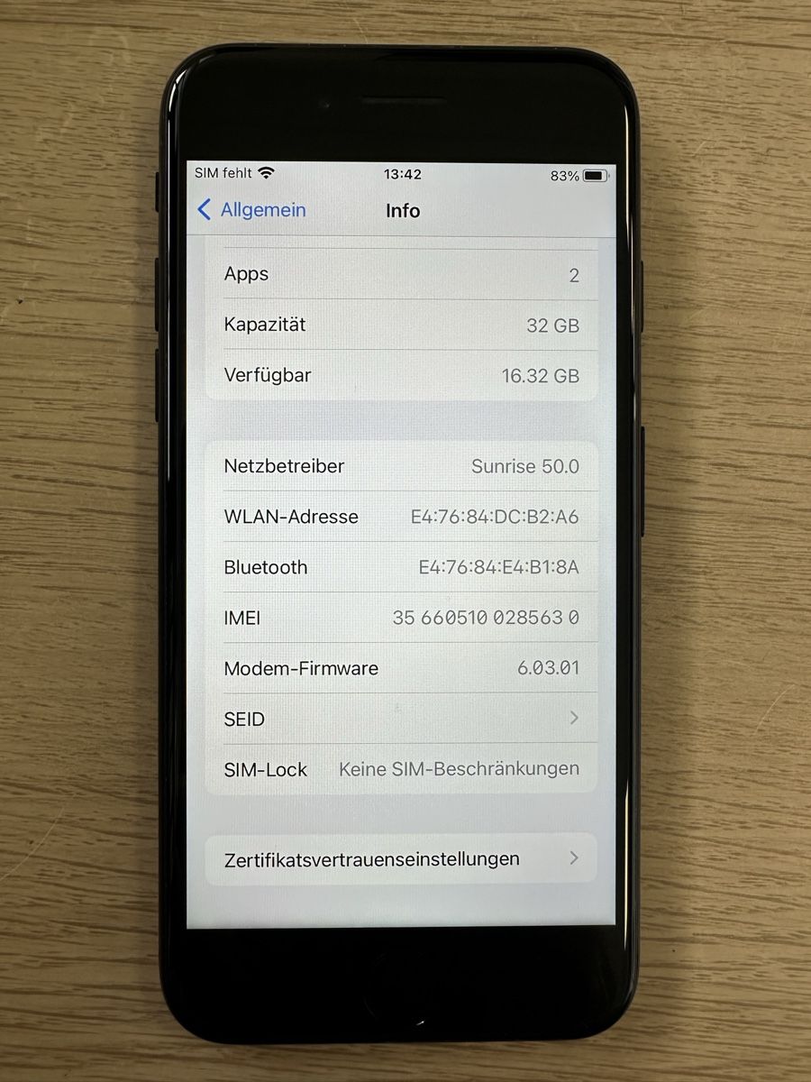 Apple Telefoni cellulari / Smartphones: IPhone 7 - 32 GB – Usato da Hägendorf venduto da neon09 4