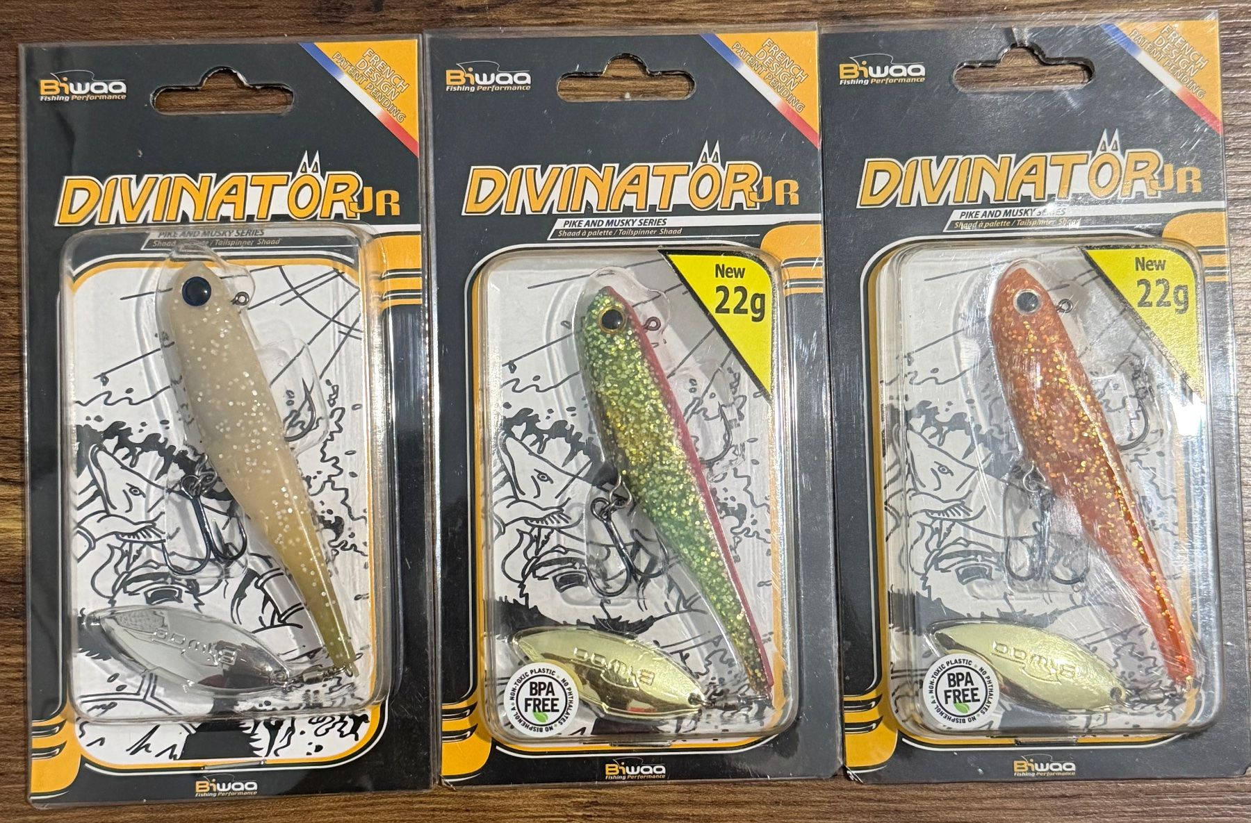 Esche: BIWAA Divinatör Junior Set 3 - 22 gr – Nuovo e nell'imballaggio originale da Widnau venduto da Fishingtackle_Oggy
