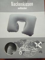 Aufblasbares Nackenkissen, ideal für die Reise! Neu
