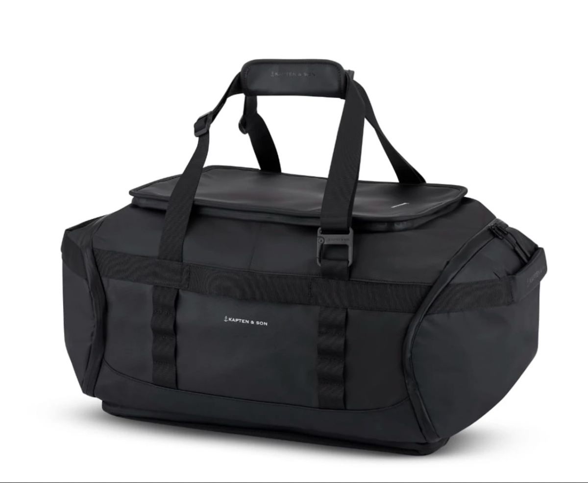Sacs à dos: Kapten & Son Lisbon Duffle Backpack Medium Black – D'occasion à Neudorf par dbo41