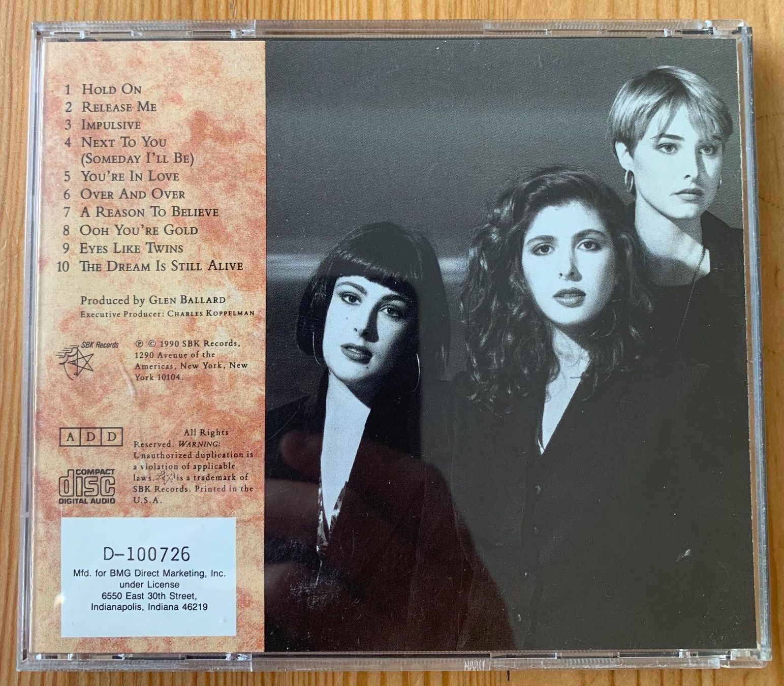CDs: Wilson Phillips – Gebraucht aus Zürich von recordman01 1