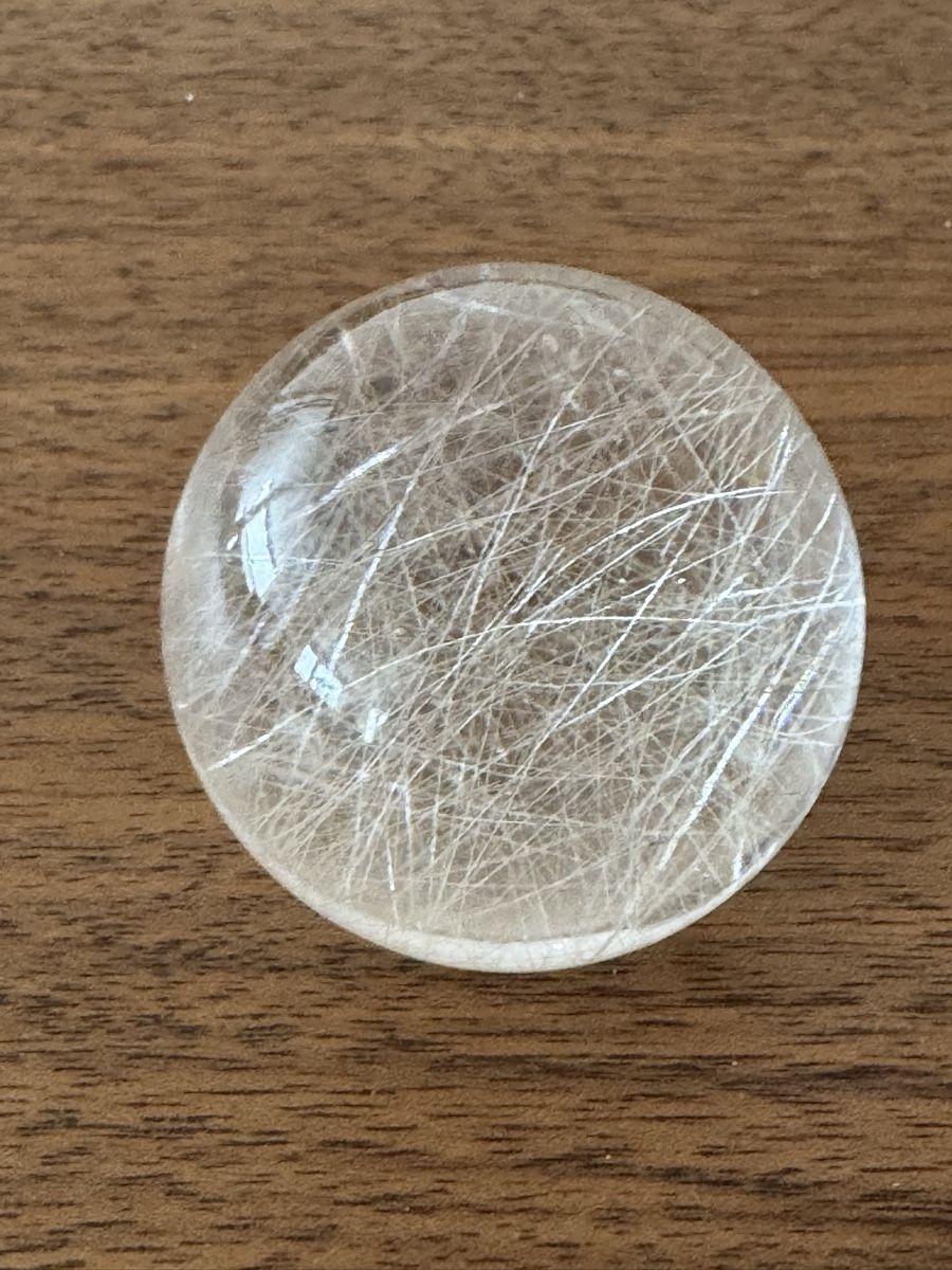 Minerali & Pietre curative: Rutil Quartz Kugel ca 48 mm – Nuovo (secondo la descrizione) da Hölstein venduto da chap3ron 1