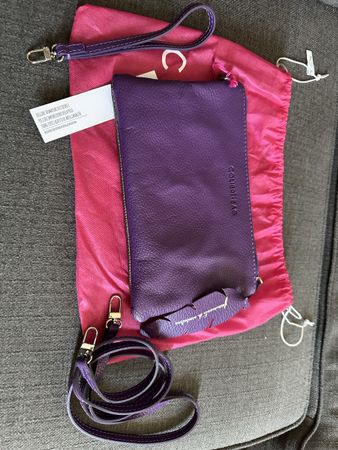 Pochette a tracolla in pelle Colibrì bag