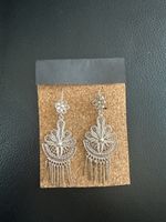 Ohrringe handmade silber hängend