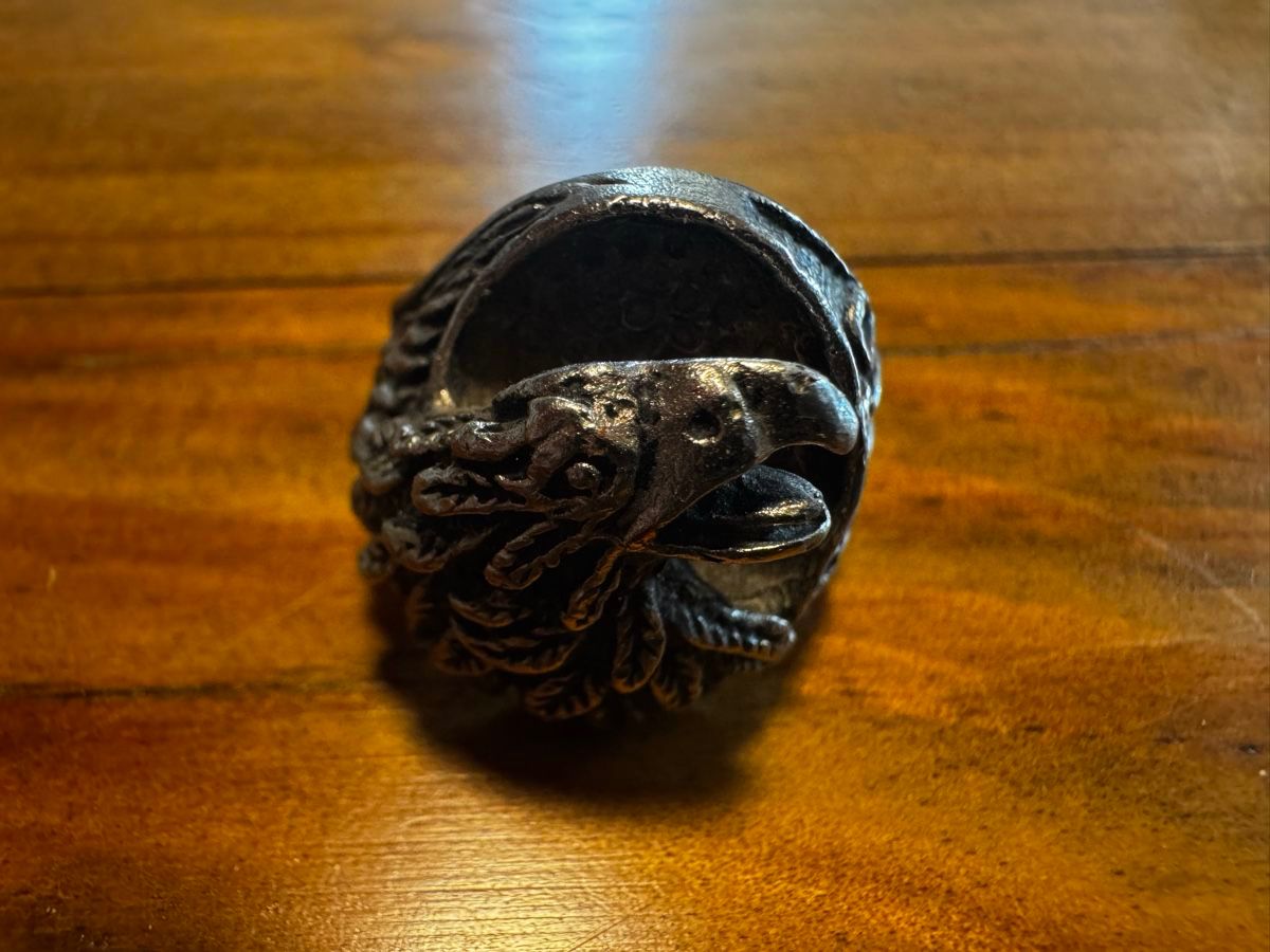 Anelli: Adler Ring, cooler Schmuck, Top! BORN WILD – Usato da Wasen im Emmental venduto da Lonsdale85