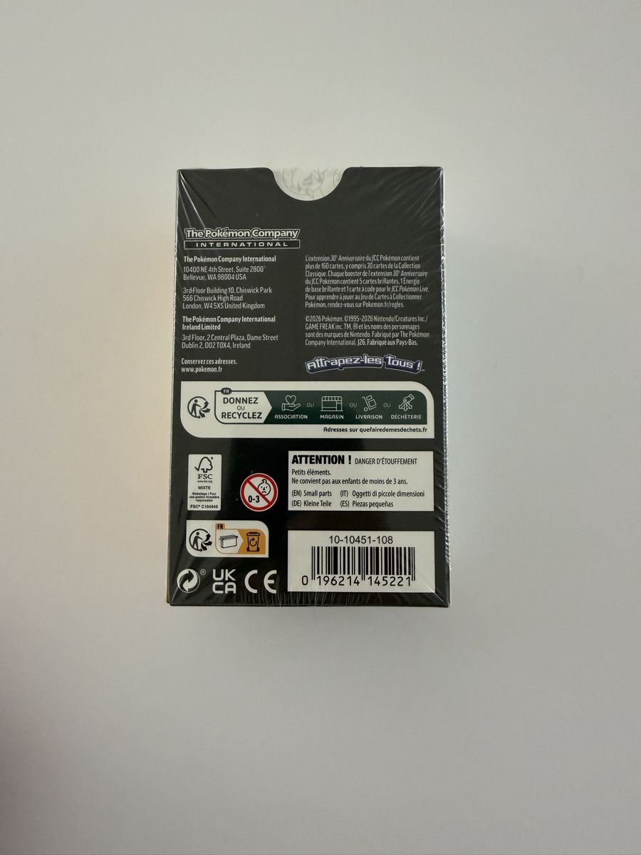 Pokémon Sammelbilder & Trading cards: Pokemon 30e anniversaire Booster Bundle FR – Neu und originalverpackt aus Biel/Bienne von CardSellee 1