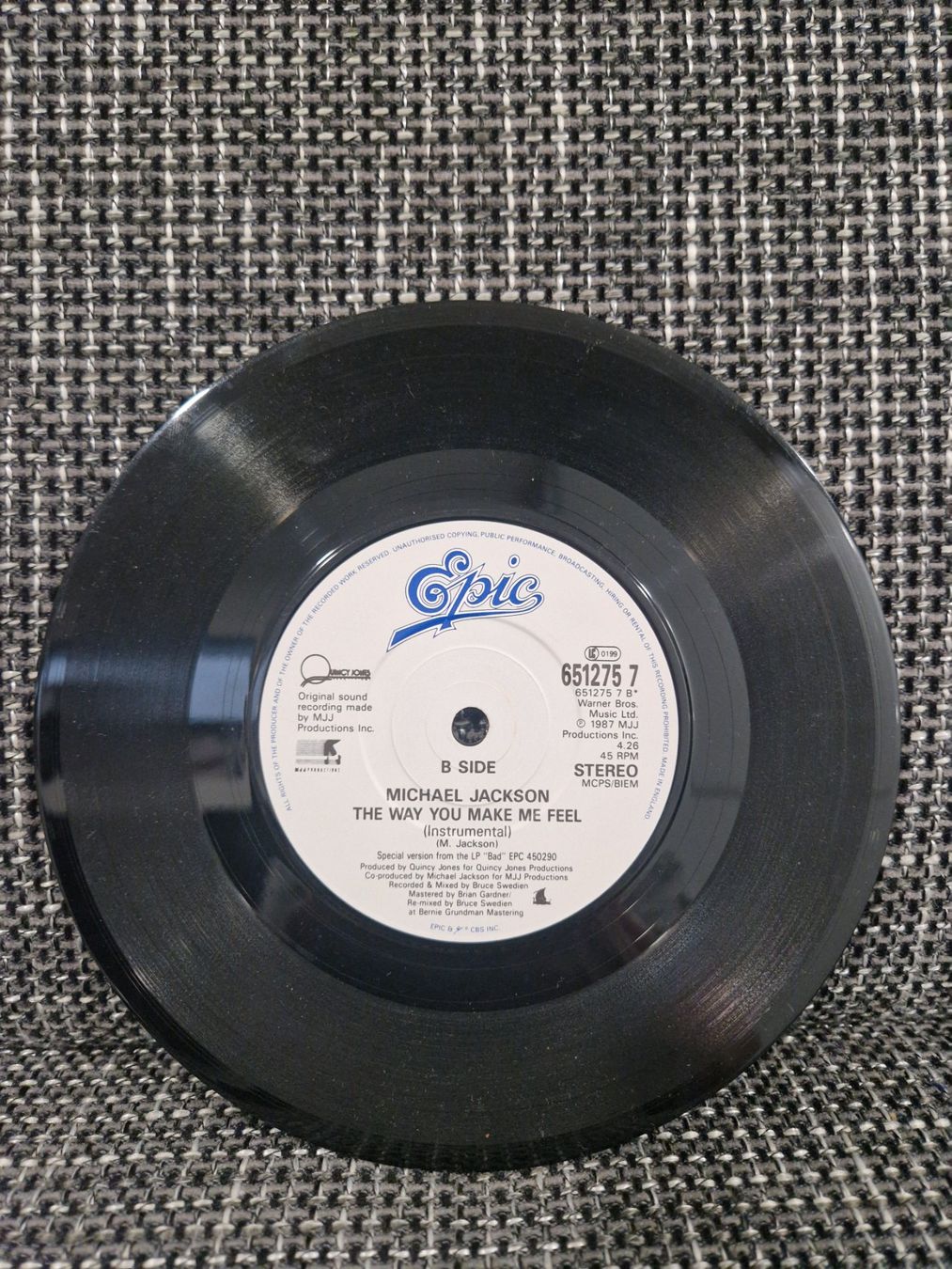 Dischi in vinile: Michael Jackson: The way you make me feel Maxi – Usato da Stetten SH venduto da ExtremMIB 3