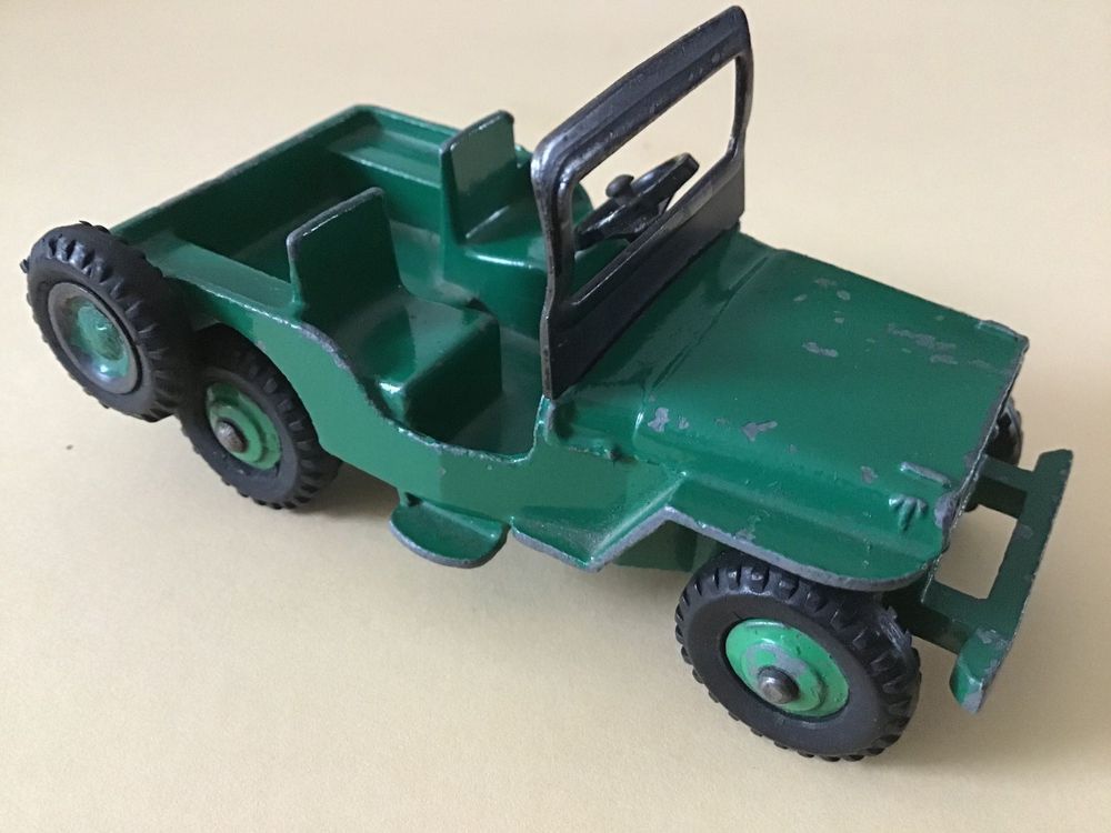 Dinky Toys Jeep Willys Meccano - 1/43 - Tout-terrain 1948 - Pièce Manquante (état)