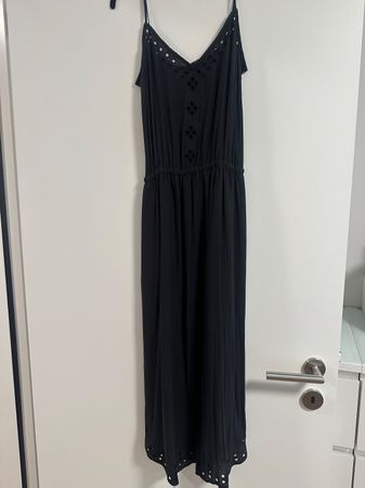 Kleid dunkel-blau, Kurzarm Damen Grösse S guter Zustand