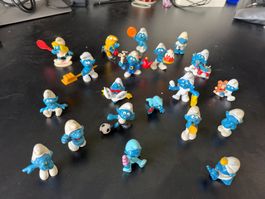 Schlümpfe Figuren Set gemischt guter Zustand