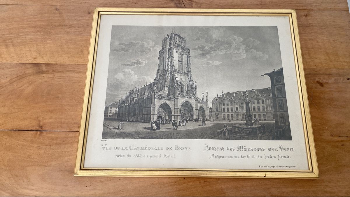 Foto & Immagini: Antike Aquatinta Münster Bern – Usato da Burgdorf venduto da gre_2ftz