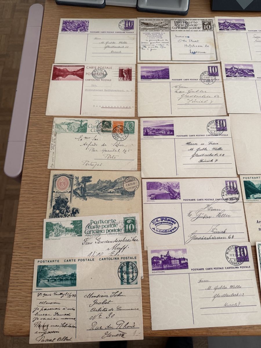 Cartoline postali: 50 Postkarten Schweiz ab Alt  – Usato da Murgenthal venduto da Tina_4055