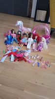 Super lot de poupées Barbies et Disney + accessoires et 🐴