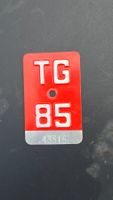Velonummee  TG,  Thurgau 1985