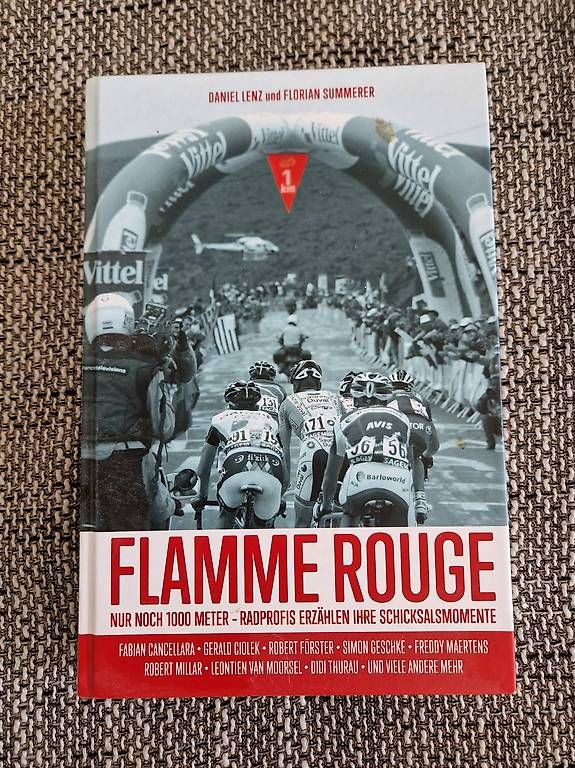 Libri: Flamme Rouge von Daniel Lenz – Usato da Rheinfelden venduto da ilja78