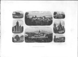 Lausanne Souvenir Stahlstich von Rüdisühli