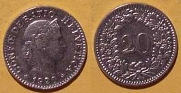 20 Rappen 1920
