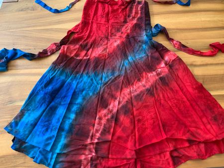 Mega Neckholder Batik Kleid Grösse S-M-L Onesize