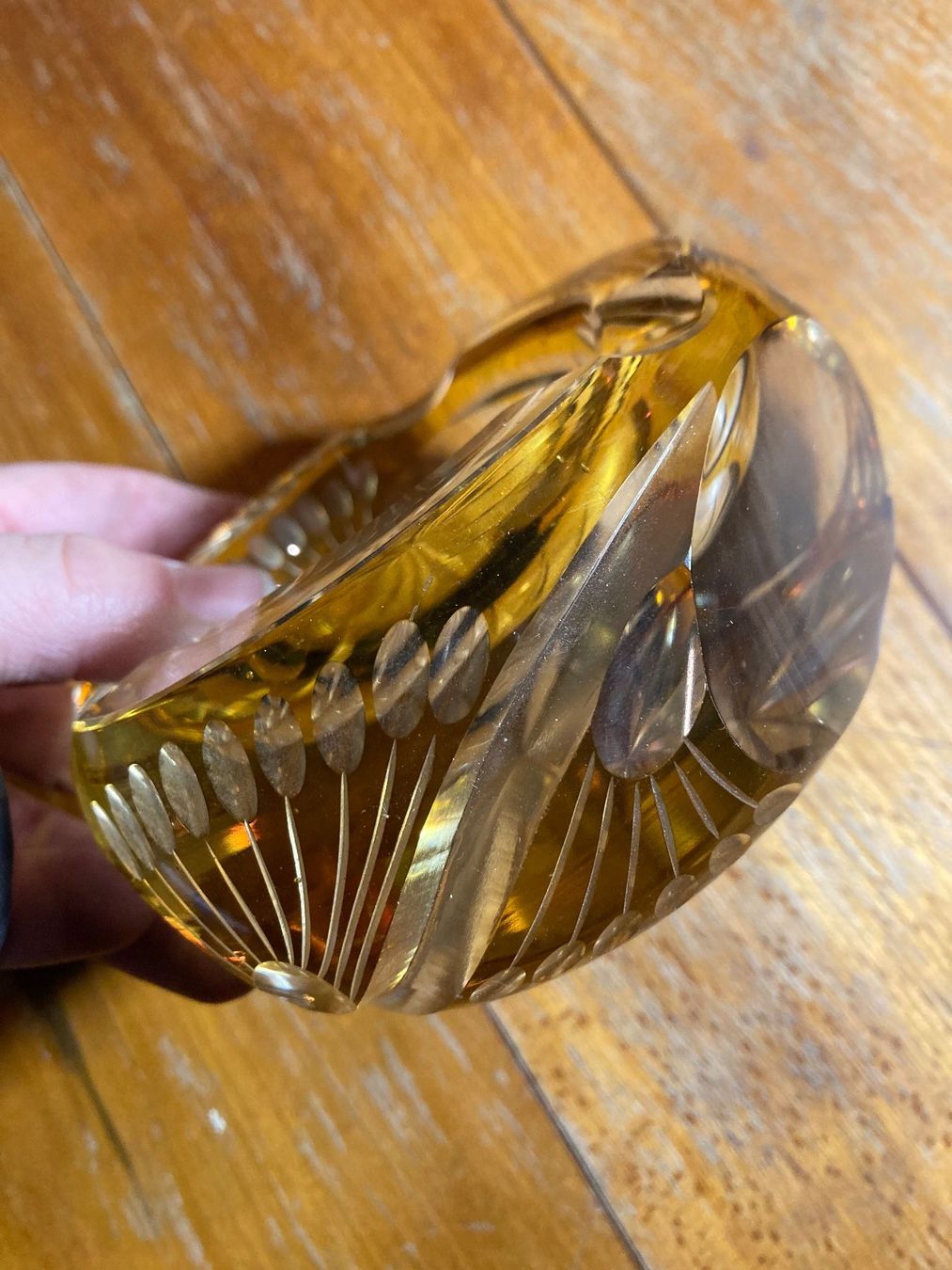 Portacenere: Cendrier vintage jaune Aschenbecher – Usato da St-Cierges venduto da LeRegain 7