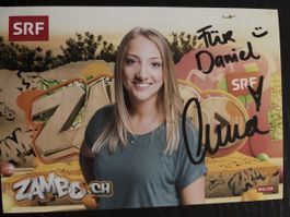 SRF Autogrammkarte