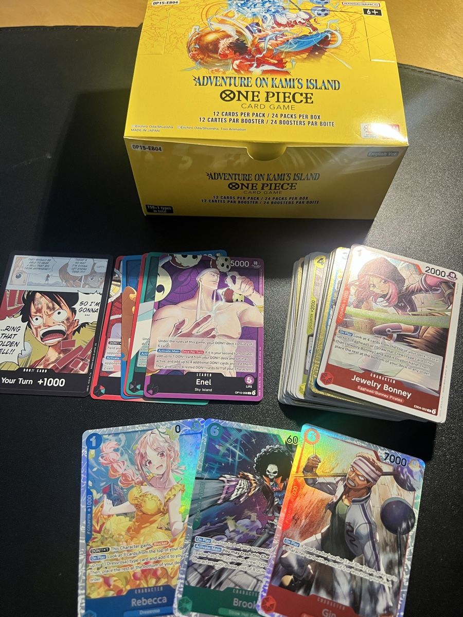 Bandai Sammelbilder & Trading cards: One Piece OP15  – Neu (gemäss Beschreibung) aus Goldach von Milosg3