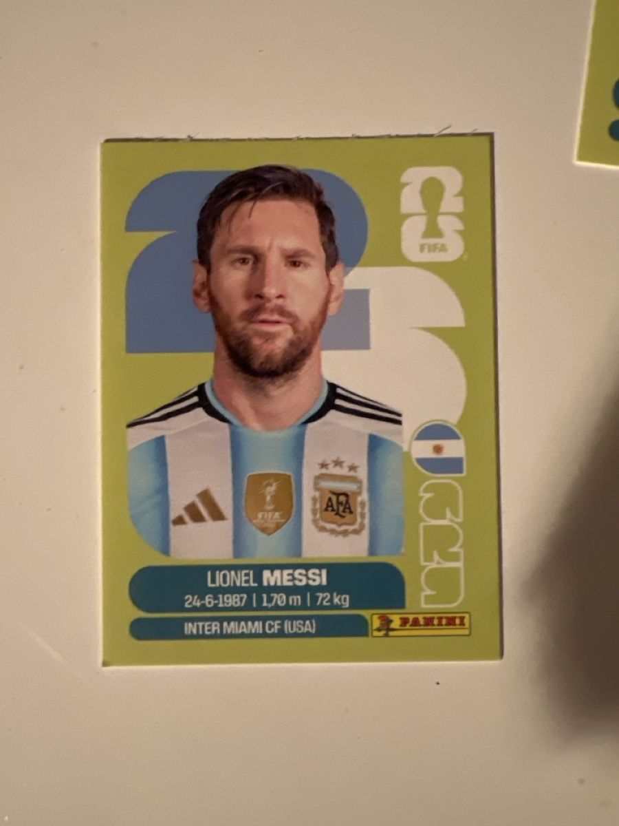 Panini Carte collezionabili: Panini Messi ARG 17 – Nuovo (secondo la descrizione) da Sion venduto da jerermy1911