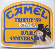 Sticker Camel Trophy 1989 Brasil