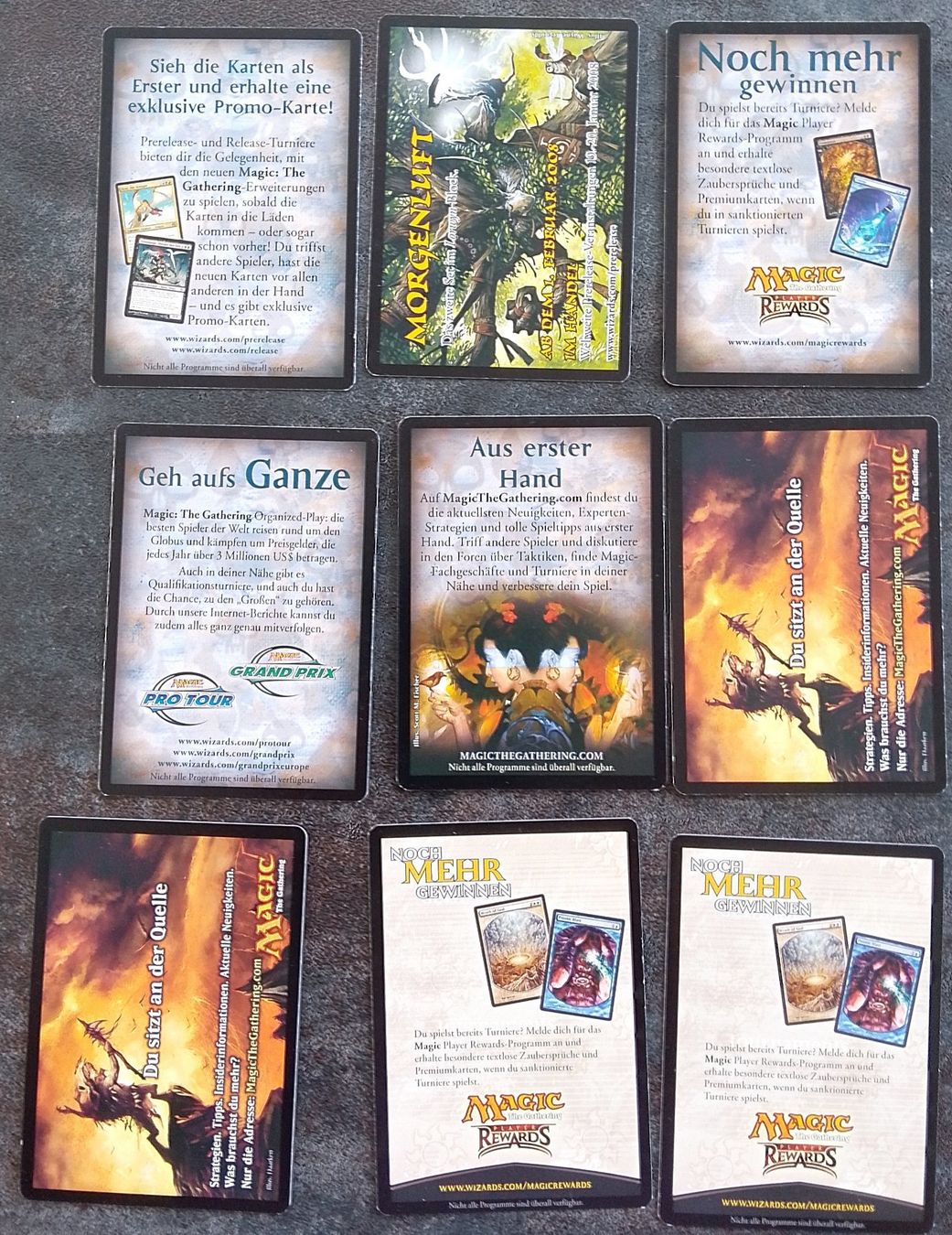 Magic The Gathering Carte collezionabili: Magic the Gathering Token Lorwyn usw. 9 Stück – Usato da Wohlen AG venduto da salamanderspielwaren 5