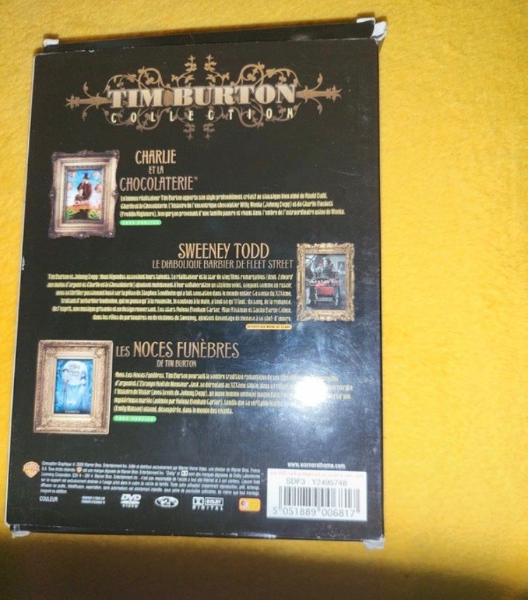 Tutti i DVDs: Coffret Tim Burton Collection DVD – Usato da Bassecourt venduto da CALUMET-X 1