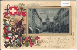 Liestal - Oberes Tor - Präge-Karte