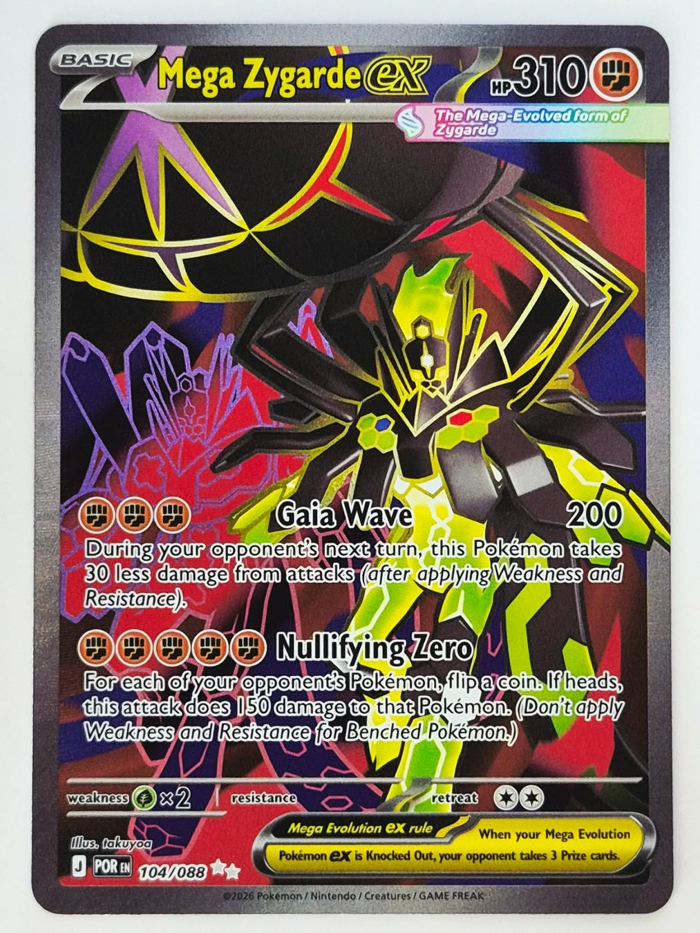 Pokémon Cartes à collectionner: Mega Zygarde EX / Perfect Order / POR 104 – Neuf (Voir description) à Arni AG par PokemonCardsStore