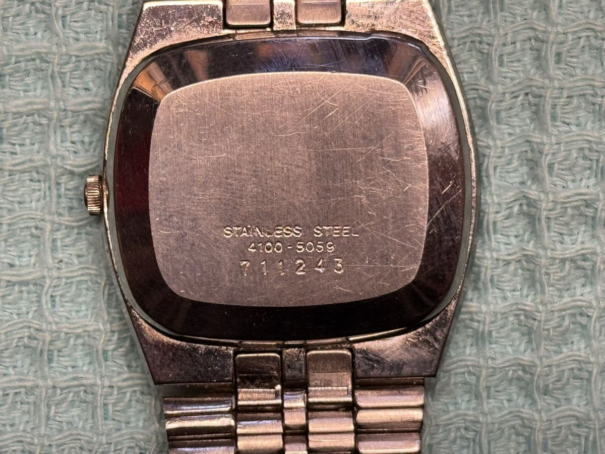 Seiko Uhren: Seiko Quartz Vintage 70er – Gebraucht aus Maisprach von 4464 3